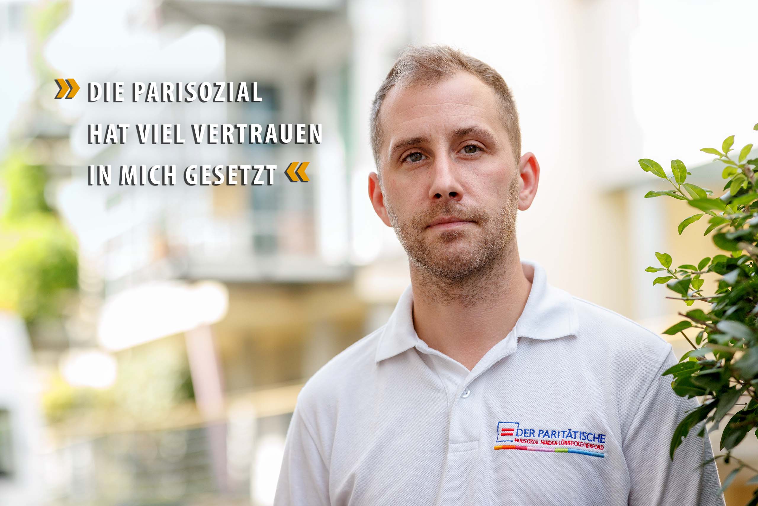 Marcel ist Azubi im dritten Lehrjahr